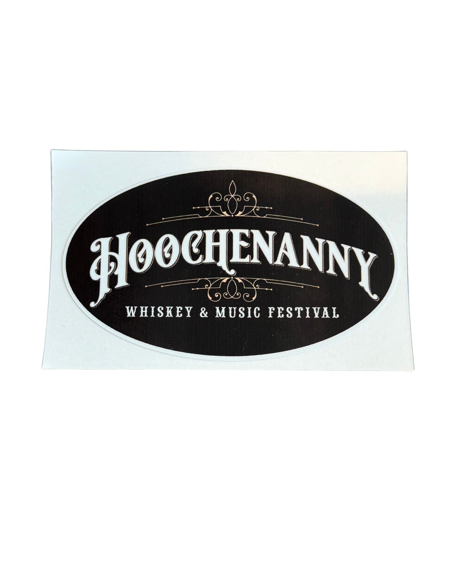 Hoochenanny Whiskey and Music Festival Sticker