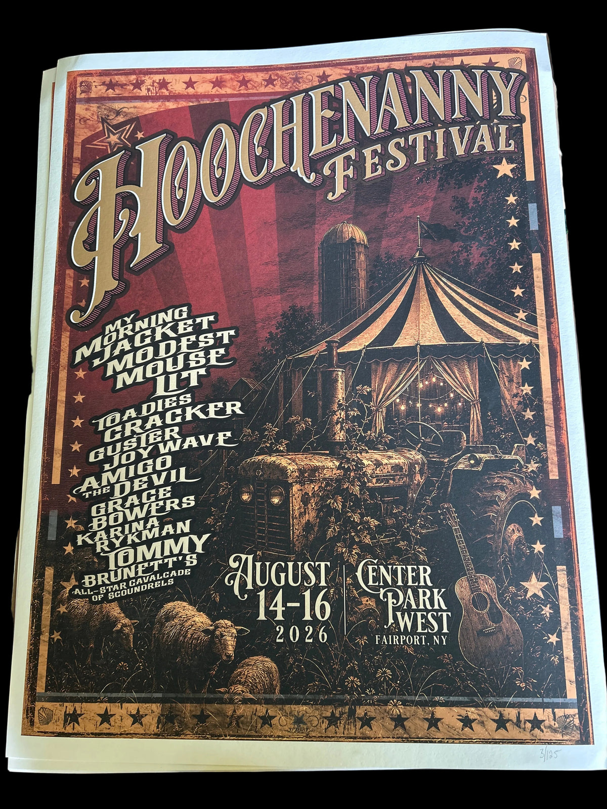 2026 Hoochenanny Poster