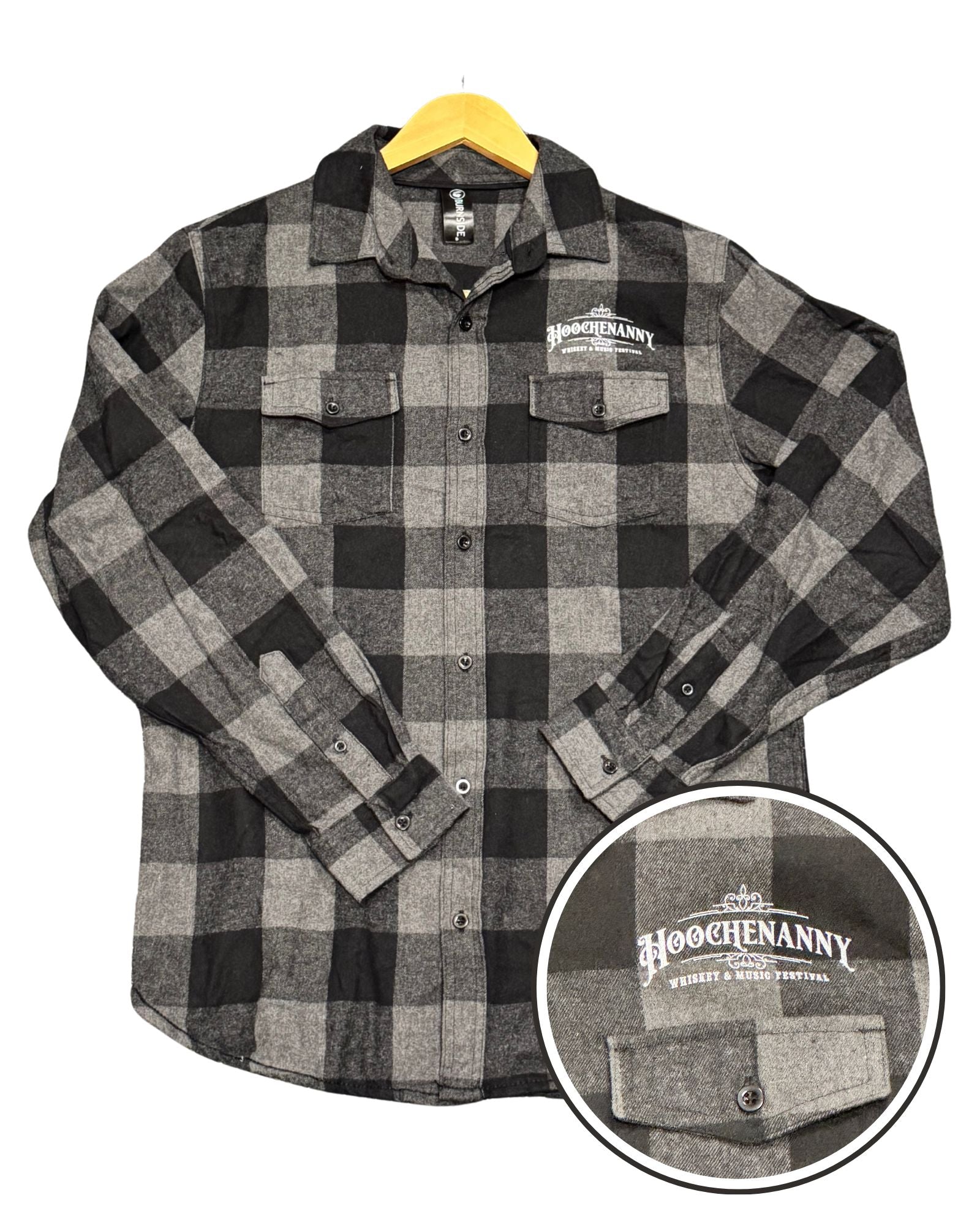 Hoochenanny Logo Flannel